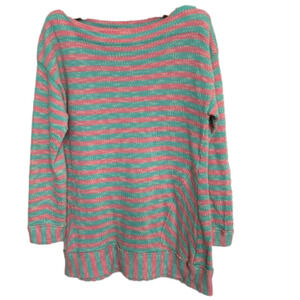 SOFT Surroundings Striped Long Sleeve Top